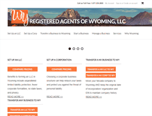 Tablet Screenshot of mywyomingllc.com